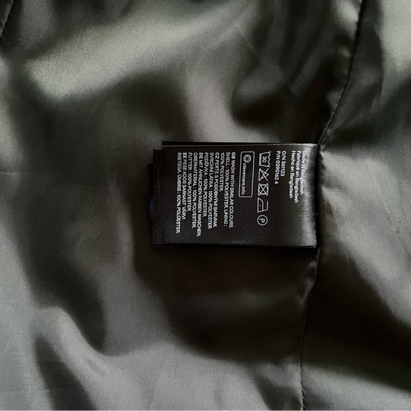 H&M Olive Green Pea Coat - Picture 6 of 12